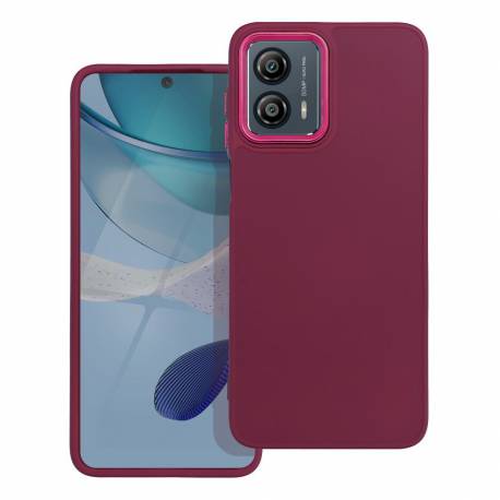 Futerał Frame Do Motorola G53 / G13 Fioletowy