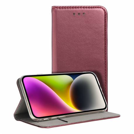 Kabura Smart Magneto Do Iphone 15 Plus Burgundowy