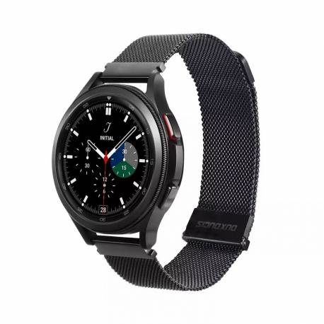 Dux Ducis Milanese - Pasek Magnetyczny Ze Stali Nierdzewnej Do Samsung Galaxy Watch / Huawei Watch / Honor Watch (20Mm Band) Cza