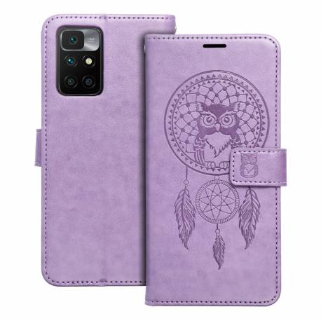 Kabura Mezzo Book Do Xiaomi Redmi 10 / 10 2022 Łapacz Snów Fioletowy