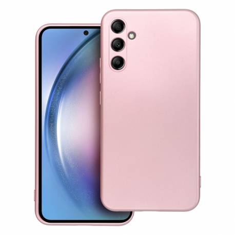 Futerał Metallic Do Samsung A34 5G Różowy
