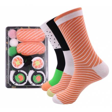 Skarpetki Zestaw Sushi Xxl 3W1 Prezent Skar06