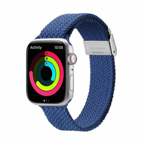 Dux Ducis Mixture Pro - Pleciona Opaska Do Apple Watch 42/44/45/49Mm Niebieska