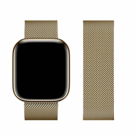 Forcell F-Design Fa03 Pasek / Opaska Do Apple Watch 42/44/45/49Mm Złota