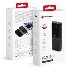 Forcell Powerbank F-Energy P20K1 Pd 20W Qc 20 000Mah Czarny