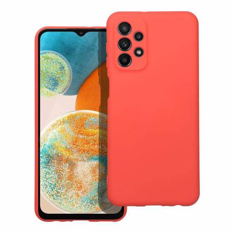 Futerał Silicone Do Samsung Galaxy A23 5G Brzoskwiniowy