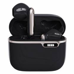 Słuchawki Bezprzewodowe / Bluetooth Stereo Tws Art Ap-Tw-B4B + Stacja Dokująca Ze Złączem Typ C Czarne