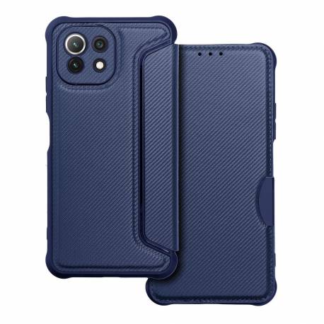 Kabura Razor Book Do Xiaomi Mi 11 Lite 5G / Mi 11 Lite Lte ( 4G ) / Mi 11 Lite Ne Niebieski