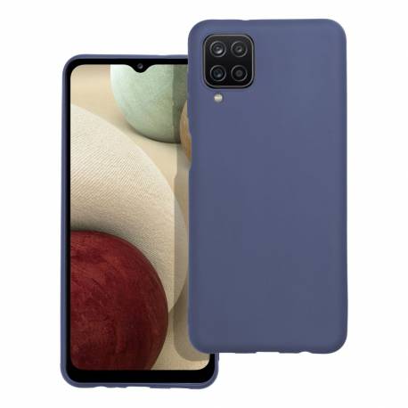 Futerał Matt Do Samsung A12 Niebieski