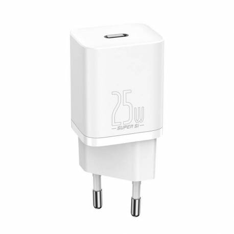 Baseus Ładowarka Sieciowa Typ C Quick Charger 1C Pd 25W Biały Ccsp020102/cccjg25Ce