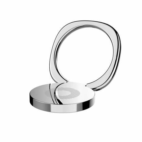Uchwyt / Ring Baseus Privity Ring Z Funkcją Stojaka - Srebrny