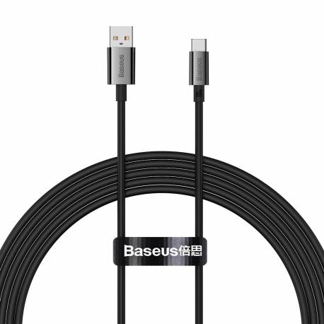 Kabel Baseus Superior Series Usb-A / Usb-C 100W 1.5M - Czarny