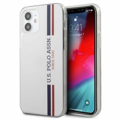 US Polo USHCP12SPCUSSWH iPhone 12 mini biały/white Tricolor Collection