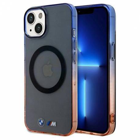 Etui Bmw Gradient Bumper Magsafe Na Iphone 15 / 14 / 13 - Szare