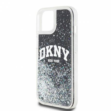 Etui Dkny Liquid Glitter Big Logo Na Iphone 11 / Xr - Czarne