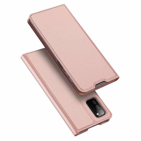 Dux Ducis Skin Pro Kabura Etui Pokrowiec Z Klapką Samsung Galaxy A03S Różowy