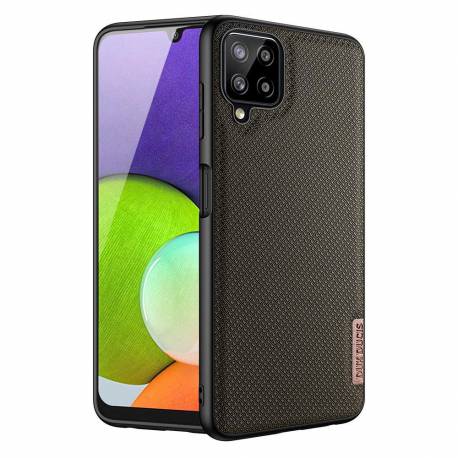 Dux Ducis Fino Etui Pokrowiec Pokryty Nylonowym Materiałem Samsung Galaxy A22 4G Zielony