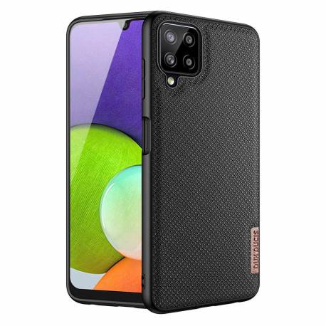Dux Ducis Fino Etui Pokrowiec Pokryty Nylonowym Materiałem Samsung Galaxy A22 4G Czarny