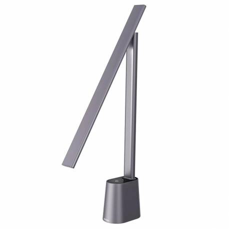 Baseus Smart Eye Bezprzewodowa Biurkowa Lampka Led Z Akumulatorem 2200 Mah Szary (Dgzg-0G)