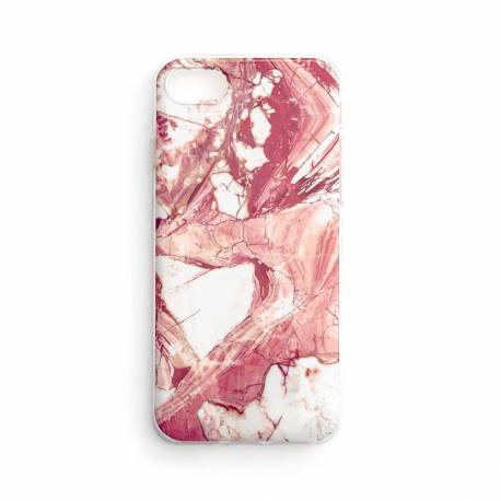 Wozinsky Marble Żelowe Etui Pokrowiec Marmur Samsung Galaxy A02S Eu Różowy