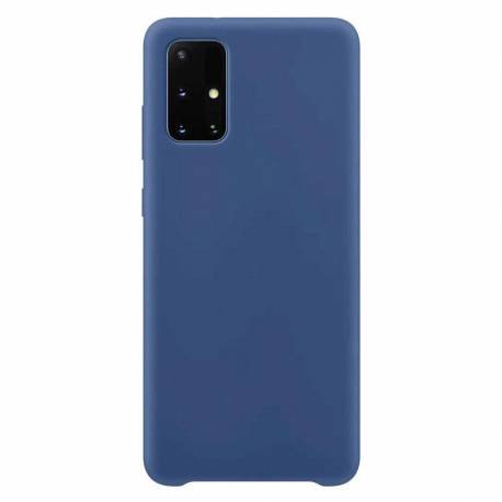Silicone Case Elastyczne Silikonowe Etui Pokrowiec Samsung Galaxy S21+ 5G (S21 Plus 5G) Ciemnoniebieski