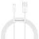 Baseus Superior Kabel Usb - Lightning 2,4A 1,5 M Biały (Calys-B02)