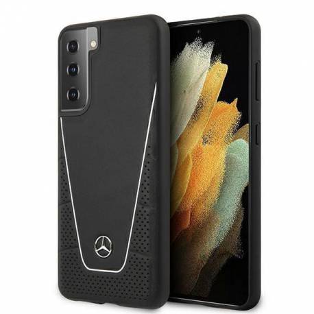 Etui Mercedes Dynamic Line Na Samsung Galaxy S21+ - Czarne