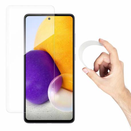 Wozinsky Nano Flexi Hybrydowa Elastyczna Folia Szklana Szkło Hartowane Samsung Galaxy A72 4G