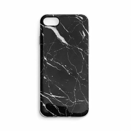 Wozinsky Marble Żelowe Etui Pokrowiec Marmur Samsung Galaxy A42 5G Czarny