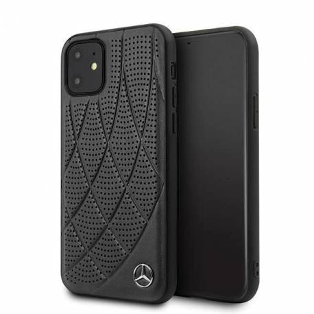 Etui Mercedes Bow Line Na Iphone 12 Mini - Czarne
