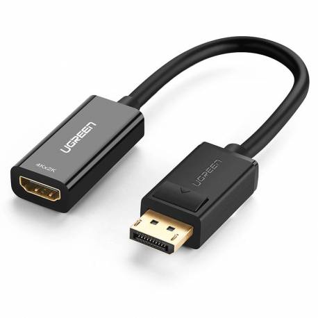 Ugreen Kabel Adapter Przejściówka Displayport (Męski) - Hdmi (Żeński) 4K X 2K Czarny (Mm137)