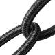 Joyroom kabel USB C kątowy - USB do szybkiego ładowania i transferu danych 3A 1,2 m czarny (S-UC027A6)