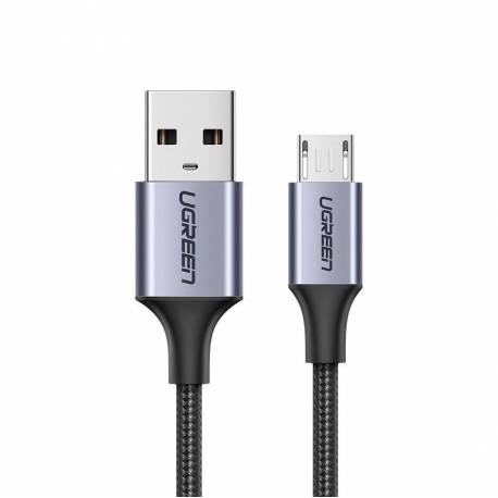 Ugreen Kabel Przewód Usb - Micro Usb 1M Szary (60146)
