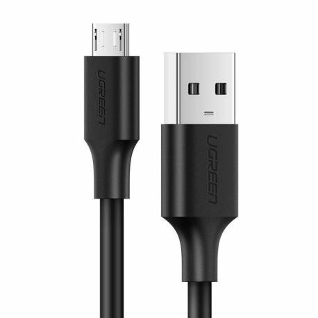 Ugreen Kabel Przewód Usb - Micro Usb 2A 1M Czarny (60136)
