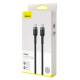 Kabel Baseus Catklf-Alg1 Usb-C - Usb-C Pd Qc 100W 5A 2M - Szary
