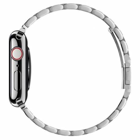 Pasek Spigen Modern Fit Band Na Apple Watch 4/5/6/7/8/9/se/ Ultra (42/44/45/49 Mm) - Srebrny