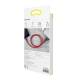 Kabel Baseus Cafule Usb-A / Lightning 2.4A Qc 3.0 1 M - Czerwony