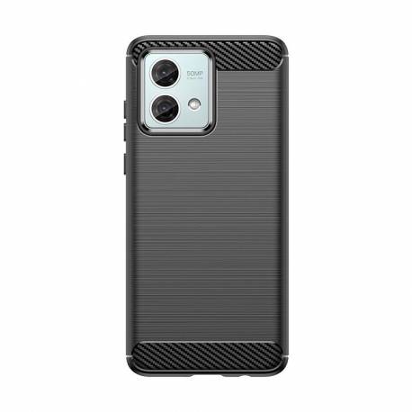 Etui Carbon Case Do Motorola Moto G84 - Czarne