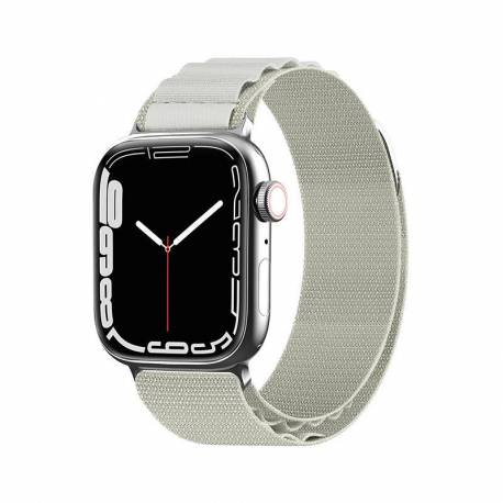 Pasek Ze Stalową Sprzączką Alpine Do Apple Watch 38/40/41 Mm - Srebrny