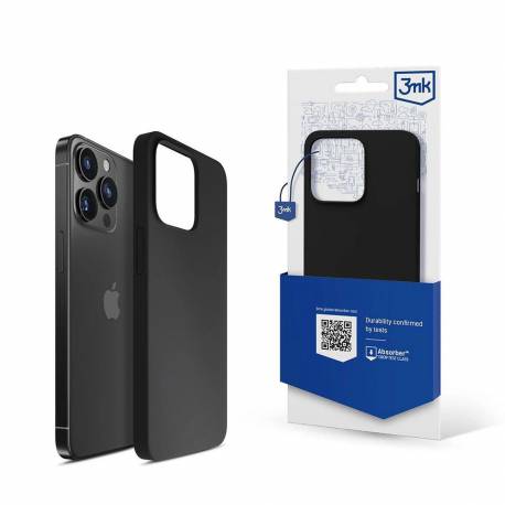 Etui iPhone 14 Pro Max silikonowe z serii 3mk Silicone Case - czarne