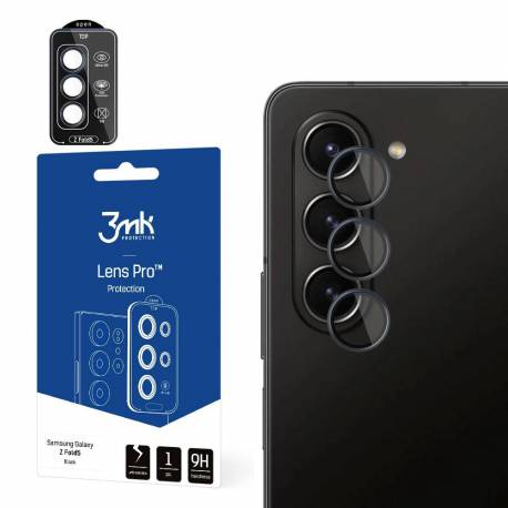 Osłona Aparatu 3Mk Lens Protection Pro Na Samsung Galaxy Z Fold 5 - Czarna