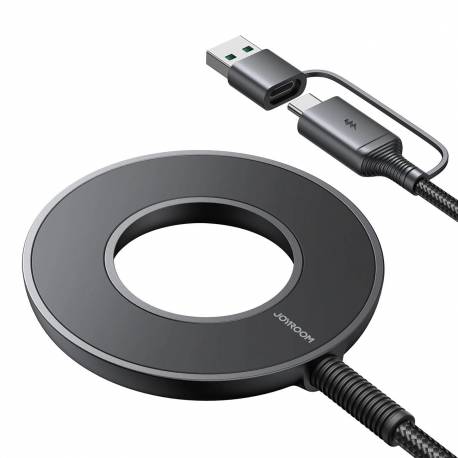 Joyroom Bezprzewodowa Ładowarka Magnetyczna 15W Czarna (Jr-Wqm03)