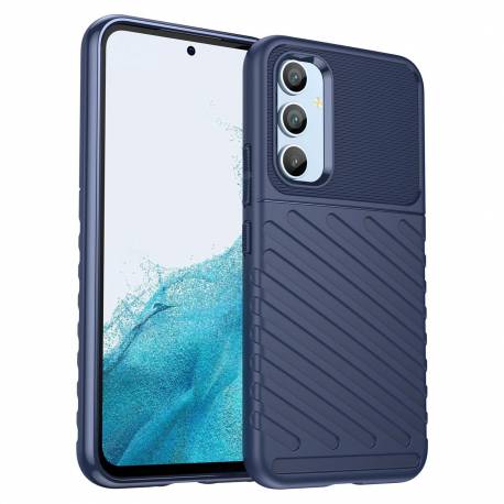Thunder Case Etui Do Samsung Galaxy A54 5G Silikonowy Pancerny Pokrowiec Niebieskie