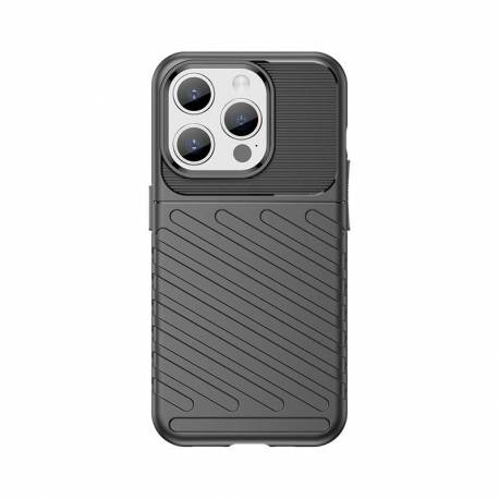 Pancerne etui iPhone 15 Pro Thunder Case - czarne