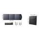 Choetech ładowarka solarna składana 120W 1 x USB Typ C / 2 x USB Typ A (SC008)