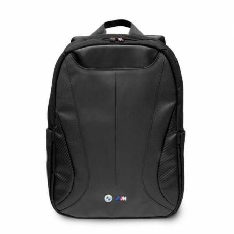 Plecak Bmw Carbon&leather Tricolor Na Laptop 16'' - Czarny