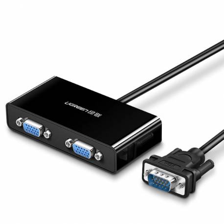 Rozdzielacz Vga Ugreen 40254 1X2 - Czarny