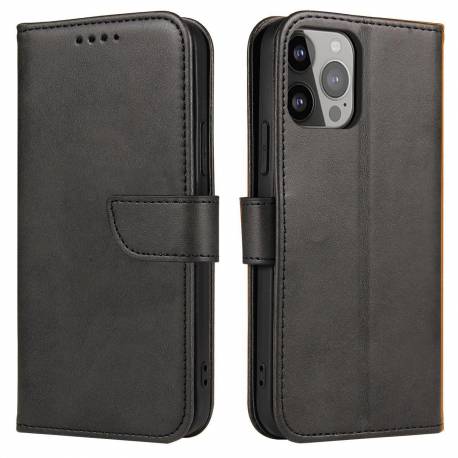 Etui Magnet Case Do Huawei Nova 12 Pro Z Klapką I Portfelem - Czarne