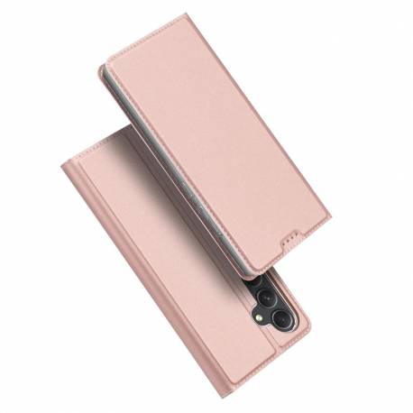 Etui Dux Ducis Skin Pro Do Samsung S24+ Z Klapką - Różowe