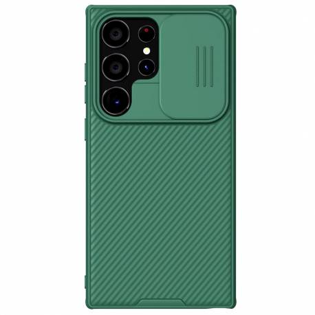 Etui Nillkin Camshield Pro Pancerne Z Osłona Na Aparat Do Samsung Galaxy S24 Ultra - Zielone